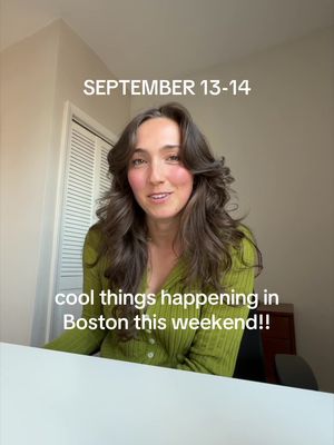 Replying to @ashlyhart It’s time for the weekly roundup of cool and fun things happening in Boston this weekend!! 🎉 #bostoncreator #bostonevents #thingstodoboston #exploringboston #bostonadventures 