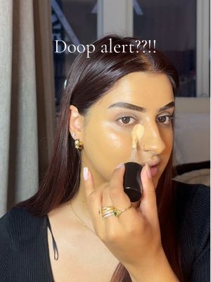 Do we finally have a doop?? 👀 #doop #concealer #makeupreview #viral#tiktokmademedoit 