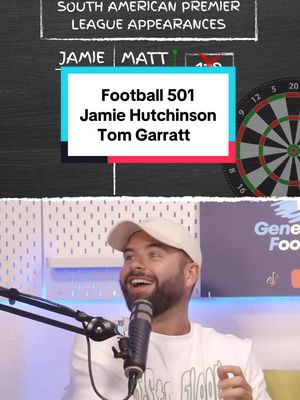 Football 501 South American Premier League players with Jamie Hutchinson and @Tom Garratt #footballquiz #footballtiktok #footballknowledge #tomgarratt