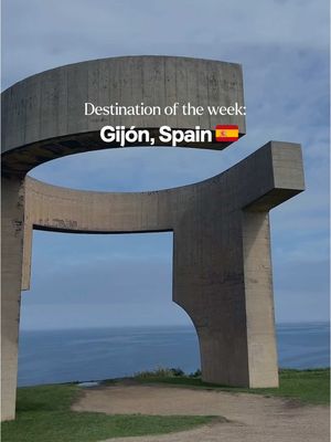 Destination of the Week: Gijón, Spain 🇪🇸 🌊 Stroll the San Lorenzo Seafront Promenade, where surfers ride the Cantabrian waves.  🍺 Lose yourself in Cimadevilla, the old quarter filled with cider houses and tapas bars.  🔍 Visit the Basilica of the Sacred Heart of Jesus and the Cristo de Gijón overlooking the sea.  🌬 Admire Chillida’s Eulogy to the Horizon on Santa Catalina Hill.   🍴 Taste modern Asturian flavors at Abárike, led by chef Lara Roguez.  🎟️ Ride a jet ski along the cliffs for dramatic views and hidden coves.    ✨ Relax on Santa Catalina Hill’s lawns, with some of the best ocean vistas.  🏖 Bask in the sun at San Lorenzo Beach, the heart of local life.  🗣️ Explore Laboral City of Culture, Spain’s largest building and a hub of art.  🌅 End the day at the lively Gijón Marina, watching the sunset over the harbour. #Gijón #Spain #Asturias #HiddenGems #UnderratedDestinations #Travel 