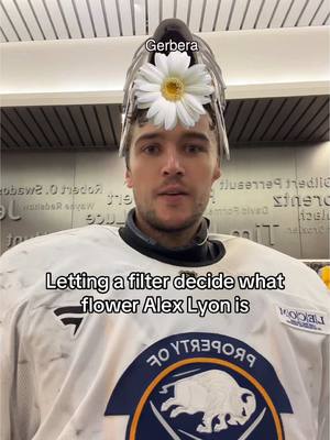 Since you guys have been asking for Alex Lyon content 🫶 #NHL #goalie #flowers 