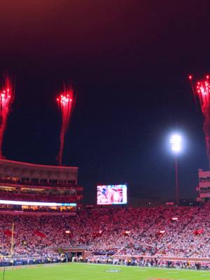No place like Vaught-Hemingway on a Saturday night #cfb #CollegeFootball #olemiss #olemissfootball #secfootball 