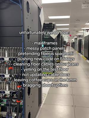 Guilty 🤷 #mainframe #datacenter #techtok 