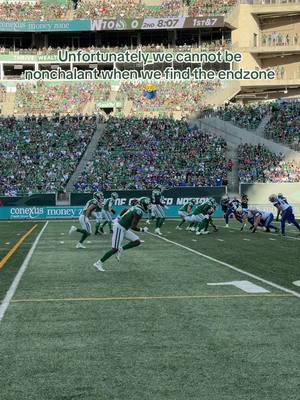It’s stadium rules 🤷‍♂️ and cheers to friends like Ajou 💚 #saskatchewanroughriders #fyp #ridernation #canadianfootballleague #labourdayclassic 