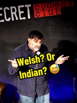 Welsh 🫱🏻‍🫲🏾 Indian #comedy #standup #ukcomedy #standupcomedy #crowdwork 