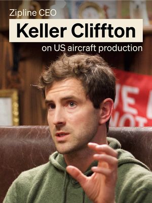 Zipline CEO Keller Cliffton: “It’s literally become 500 times as expensive to build an airplane as it was for our grandparents.” Subscribe to Cheeky Pint on YouTube, Spotify, Apple Podcasts, and Substack.