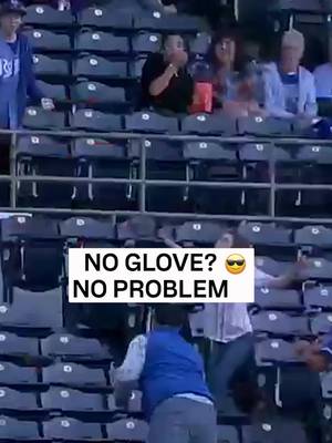 You see how we celebrate when we catch a foul ball? Very respectful, very demure.