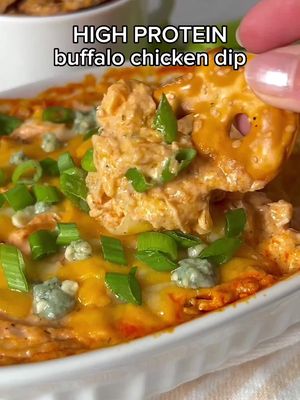 High-Protein Buffalo Chicken Dip