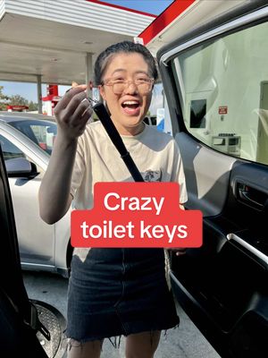 Crazy toilet key tour of America  #california #comedy #comedian 