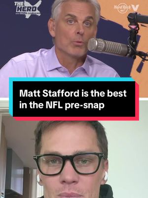 Matt Stafford is today’s pre-snap standout to the GOAT #NFL #sports #football 