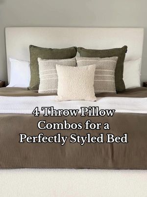 Your morning self will thank you for saving this post to make your bed look 10x better. 😌 Check out @HomeGoods to find our new #ScottLiving fall throw pillows.
