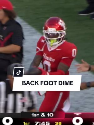 Connor Weigman off his BACK foot… Amare Thomas goes full extension for 22 🔥  #Big12FB | 📺 ESPN