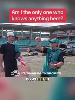 Do I have to teach these people everything?#baseball #college #sports #travel #coastalcarolina 