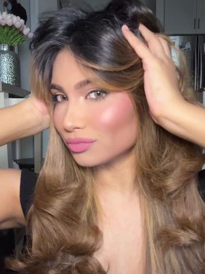 2000S HAIR TUTORIAL ib: @Aliza #hair #hairstyle #hairtutorial #blowout #browngirl @OGX Beauty 