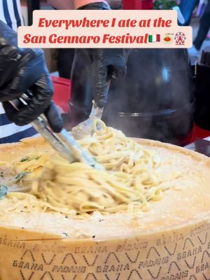 All the spots to hit at the San Gennaro festival this year‼️🎡🇮🇹 #sangennaro #sangennarofeast #littleitaly ##italianfood #thingstodoinnyc 