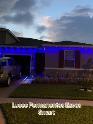 Luces led permanentes o Rgb eave light | SMart light #lucesdecorativas #tiktokshopblackfriday #brightlight #christmasdecor #outdoor 