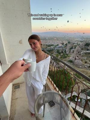 The dream life #travelcouple #cappadocia #travel 