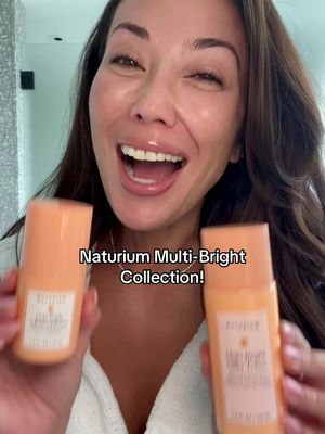 Meet @Naturium Multi-Bright Milky Toner and Advanced Serum! Both give you the smoothest, hydrated, and brightest skin. 