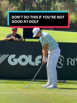 DO NOT DO THIS IF YOU’RE NOT A 5 HANDICAP OR BETTER 💀