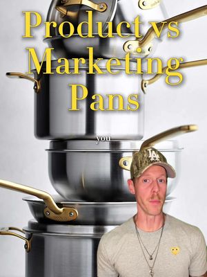 Product vs marketing: Pans #design #productrecs #pans 