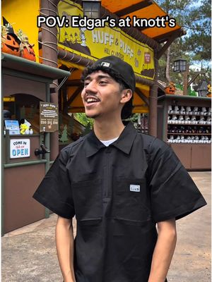 Edgar’s love knott’s 🙄 #fyp #kickbackcrew #skits #knottsberryfarm #edgar  @f ren 