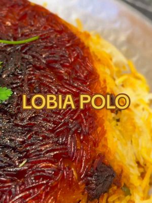 Recipe Lobia polo ✨ måste testas! Kommentera RECEPT om ni vill ha det på svenska. Ingredients: - For the Rice:   - 5 dl basmati rice   - 1 liter water    - 2 teaspoon salt   - 2 tablespoons vegetable oil or butter - For the Lobia (Green Beans) and Beef:   - 500 grams beef (such as chuck or stew meat), cut into small cubes   - 400 gram green beans, trimmed and cut into 1-inch pieces   - 1 large onion, finely chopped   - 3 cloves garlic, minced   - 1 teaspoon turmeric   - 1 teaspoon cumin   - 1 teaspoon black pepper   - 1 cinnamon stick   - 1 tablespoon tomato paste    - Salt to taste   - 2 tablespoons vegetable oil   - 1 cup beef broth or water Instructions 1. Prepare the Rice:    - Rinse the basmati rice in cold water until the water runs clear. Soak the rice in water for at least 30 minutes, then drain.    - In a large pot, bring 1 liter of water to a boil. Add the soaked rice and 2 teaspoon of salt. Cook for about 5-7 minutes until the rice is partially cooked. Drain and set aside. 2. Cook the Beef and Lobia:    - In a large skillet, heat 2 tablespoons of vegetable oil over medium heat. Add the chopped onion and sauté until golden brown.    - Add the beef cubes and cook until browned on all sides.    - Stir in the minced garlic, turmeric, cumin, black pepper, and cinnamon. Cook for about 1-2 minutes to release the spices' flavors. - Stir in the tomato paste. - Sear the green beans and add to the stew and cook for another 5 minutes. Pour in the beef broth or water and bring to a simmer. Cover and cook for about 30 minutes, or until the beef is tender. Season with salt to taste. 3. Combine Rice and Lobia:    - In a large pot, layer half of the partially cooked rice. Spread the beef and lobia mixture over the rice, then top with the remaining rice.    - Drizzle with a little oil. You can add alittle butter.    - Cover the pot with a lid and cook on low heat for about 30-40 minutes, allowing the rice to fully cook and steam. 4. Serve:    - Once cooked, fluff the rice with a fork. Serve the Lobia Polo hot, garnished with Masto khiar and fresh herbs! Enjoy!  #persiantiktok #persianfood #iran #lobia #food 