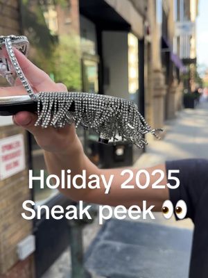 Who’s ready for a kitten heel sparkle Miller? Coming soon for Holiday 2025!! #toryburchshoes #toryburchmiller 