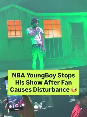 That Youngboy fan was scared for his life... I bet he'll think twice before acting up at a YB concert 😭 🎥: (TikTok / mchammmaa)