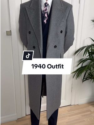 How to dress like a gentleman from around 1940 - with a modern twist🕵️‍♂️ #menswear #mensstyle #mensfashion #vintagestyle #vintageclothing      