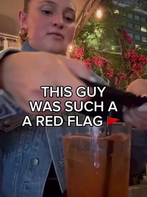 This guy was such a red flag. #safety 