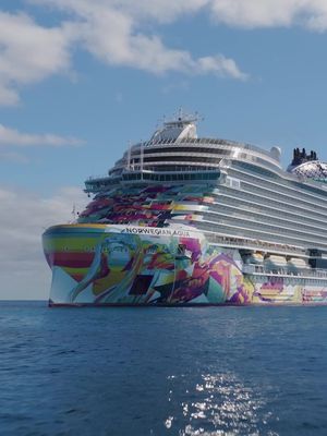 Your ultimate vacation is loading 😎 #CruiseNorwegian #nclaqua #norwegianaqua #newship #norwegiancruiseline #ncl #cruise #cruisencl #cruising #cruiselife #cruisegram #cruiseship #ship #travel #travelgoals #travelinspo #vacation #vacationinspo #vacationplanning #bucketlist #adventure #vacay #vacaymode