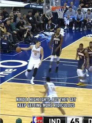He defies logic 🤯 #nikolajokic #NBA #denvernuggets 