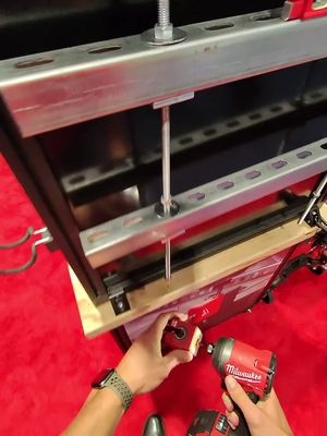 Fastest Nut Running. SHOCKWAVE™ Impact Duty 3/8" Threaded Rod Nut Runner #NECA25 #MilwaukeeTool #NothingButHeavyDuty Link in Bio.