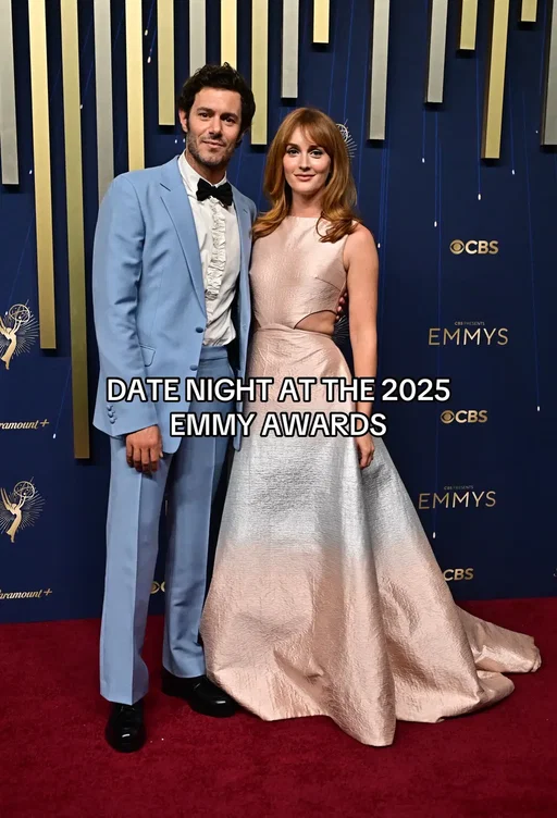 the #Emmys also double as date night.❣️ #adambrody #selenagomez 