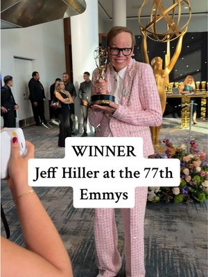 Somebody Somewhere's Jeff Hiller wins the Emmy for Outstanding Supporting Actor in a Comedy Series! 🥺💛 #Emmys #77themmys #televisionacademy 