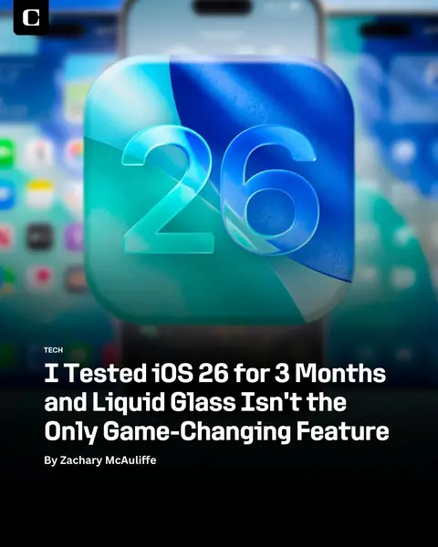 With iOS 26 slated to release on Monday, September 15th, you may be wondering what's new in this version. CNET's Zachary McAuliffe has been toying around with it for the last three months, and here's what he's liked so far. iOS 26 will be available to Apple's iPhone 11 models and newer.  Reminder: as with any iOS update, remember to back up your data before upgrading! #ios26 #iphone #iosupgrade #apple #ios 