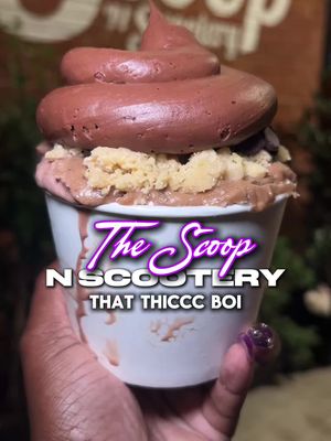 🍨🍨🍨••• Trying out The Scoop + Scootery (📍 2135 Thrift Rd, Ste. 103, Charlotte, NC )  That Thiccc Boi ($9.79 - Mini) Chocolate Chip Cookie Dough Core ($2.99) Doughy Bites ($1.68) • • • #thescoopnscootery #CharlotteNC #exploreclt #discoverclt
