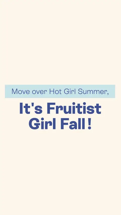 Who needs a PSL when jumbo blueberries are the main character? Happy Fruitist Girl Fall to all who celebrate! 🍂☕️ #fallvibes #fallfashion #falloutfits #healthysnacks #fyp 