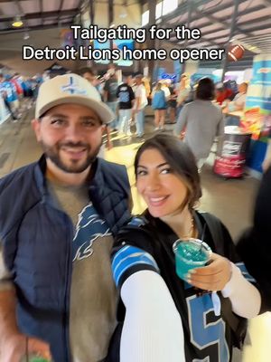 First home game + tailgate of the @DetroitLionsNFL season with @Players Tailgate 🏈 endless foood, drinks + vibes before any home game! ✨ #DetroitLions #BullseyeEvents #Detroit
