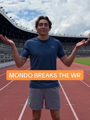 Breaking world records is routine for @Mondo Duplantis 😮‍💨 #PUMA #Mondo #PoleVault #athletics 
