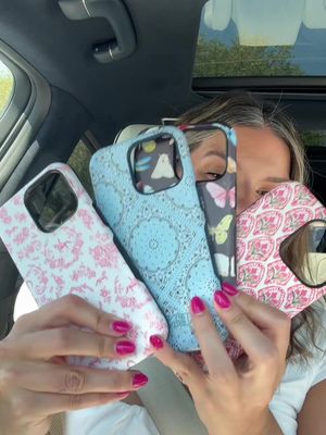 New phone cases with @Get.Casely are now available!!! 🐴🌷🌾🦋