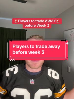 Trade these players NOW before it it’s too late #fantasyfootball #fantasyfootballtips #fantasyfootballadvice 