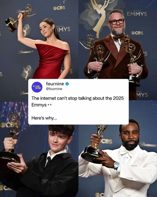 One for the history books! #emmys #jennaortega #whitelotus #adolescence 