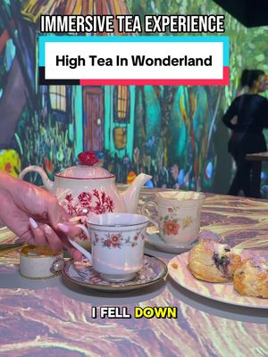 Whimsy, tea, and tasty bites—Tea Time in Wonderland at @Electric Playhouse brings magic to @theforumshopsatcaesars! 🎂🫖♣️ #Vegas #ThingsToDoInLasVegas #LasVegas