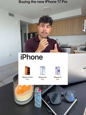 Buying the iPhone 17 Pro #apple #iphone17 #finance #Tech #contentcreator 