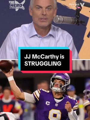 JJ McCarthy was a rough watch yesterday #NFL #sports #football 