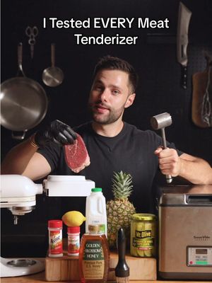 I Tested EVERY Meat Tenderizer #steak 