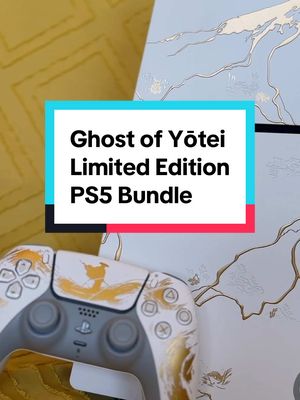 Ghost of Yōtei is just three weeks away. Pre-orders are available now for the Limited Edition PS5 bundle and accessories. #PlayStation #PS5 #GamingOnTikTok #ghostofyotei #dualsense 