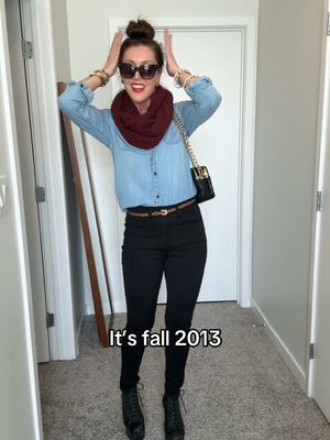 I had this exact outfit saved on my Pinterest board and it’s probably still there if I scroll back far enough #2010sfashion #2010s 