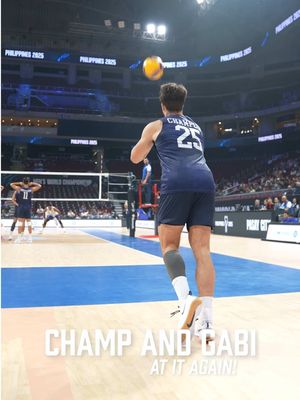The ACE is ON! 🔥 #volleyball #volleyballhighlights #serving #EthanChamplin #GabiGarcia